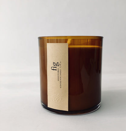 fig scented candle